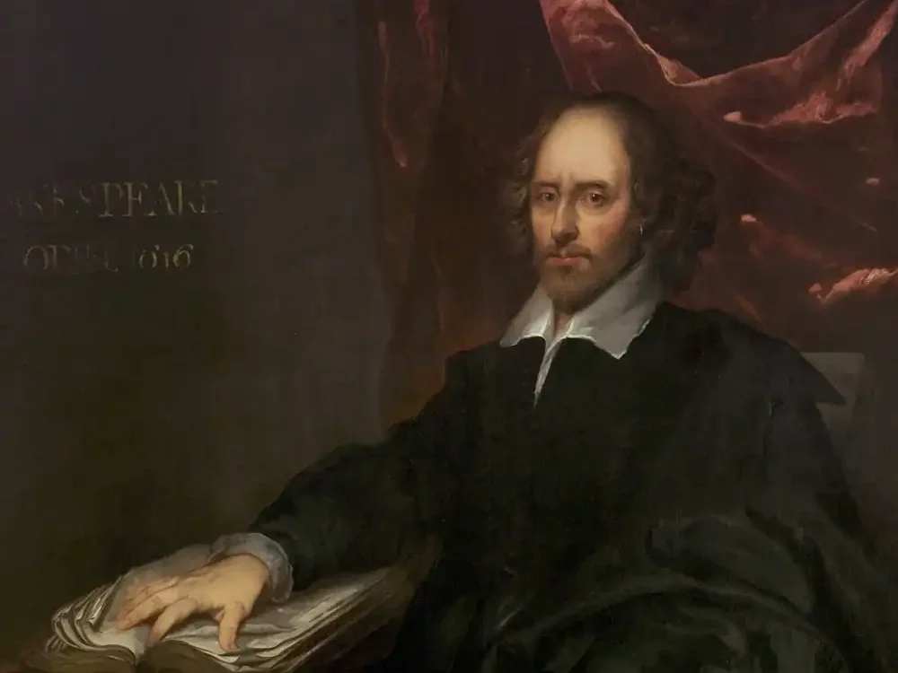 Retrato de Shakespeare de 1679 por Pieter Borsseler